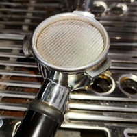 Saringan Kopi 53.5mm 58.5mm Baja Tahan Karat 316 Saringan Puck Espresso Saringan Kontak untuk Mesin Espresso