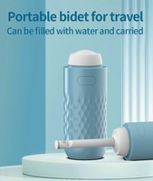 Pulvérisateur de bidet à pression manuelle |   Buse rétractable portable pour toilettes hygiéniques, camping, prière et soins personnels