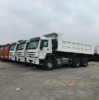 Camion benne HOWO 6x4 robuste en promotion avec longue durée de vie pour le transport de minerai et de gravier