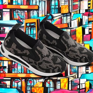 Botines Deportivos Casuales de Estilo Coreano Clásico para Mujer, Zapatos Planos de Moda con Cierre de Calcetín en Colores Mixtos - Product Image 2