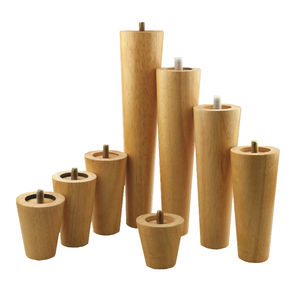 WELLTOP कस्टम फर्नीचर सामान लकड़ी के पैर सोफे पैर ठोस लकड़ी बिस्तर पैर VT-17.010 - Product Image 5