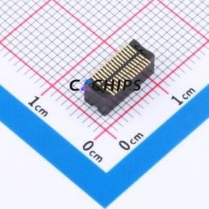 HC-PBB12NC(5.0)-30DP-0.5V-03 Board-to-Board & Backplane Connector SMD,P=0.5mm Connector 30P 0.5mm Slot Butt Joint Vertical Mount - Product Image 2