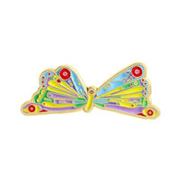 Broches en métal personnalisées, épingles en émail de films d'animation, broche Lowly Worm, épingles en émail souple Apple Car, épingles papillon pour cadeau de la Journée des Enfants