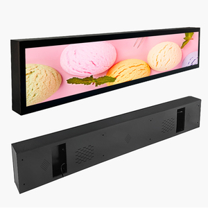 Display Advertising Equipment Indoor Application <strong>ultra</strong> Wide Strip <strong>Screen</strong> <strong>Stretched</strong> Shelf <strong>Player</strong> Signage bar Digital <strong>Lcd</strong> Monitor - Product Image 5