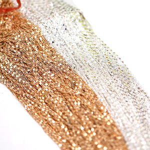 Suministros para la fabricación de joyería con cadena, 100 yardas por rollo, color plata y oro, para collares, pulseras, manualidades y accesorios de bricolaje. - Product Image 5