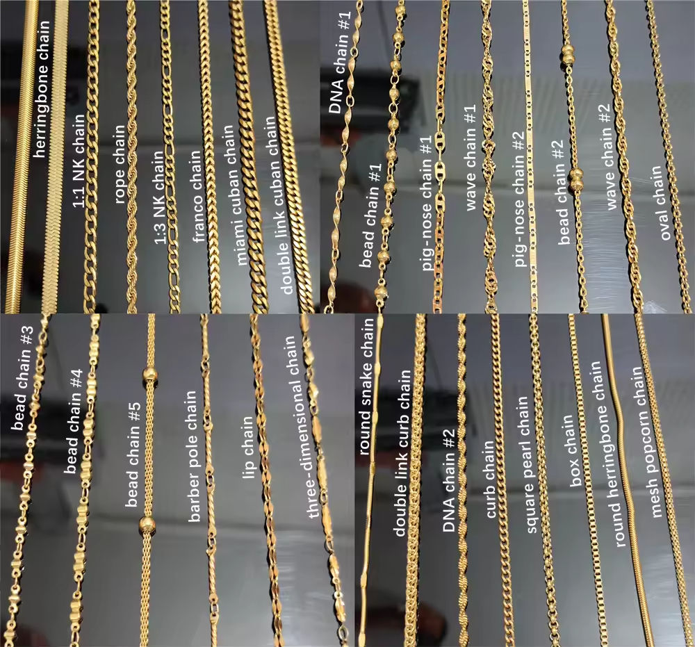 KRKC Placcato In Oro 18 Carati Lucidato A 6 Lati Taglio Gioielli Hip - Foto 9