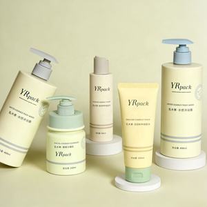 YUERUI Ensemble d'emballages vides pour soins corporels, flacon de toner facial, flacon unique et élégant pour lotion nettoyante <span class=keywords><strong>visage</strong></span>, flacon pompe pour gel douche - Product Image 5