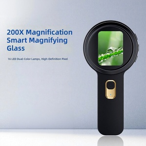 Nuevo Microscopio Digital de Mano <span class=keywords><strong>con</strong></span> <span class=keywords><strong>Lupa</strong></span> HD V19, para Identificación, Reparación, Inspección y Joyería - Product Image 1