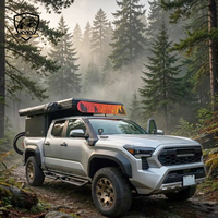 Huntoo 6 pieds, nouvelle auvente, auvent rigide en aluminium pour pick-up tout-terrain, auvent de camionnette >3000mm, étanche et automatique pour Tacoma