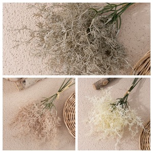 Hierba Artificial de Artemisia Capillaris de Alta Calidad con Tacto Real, Tallo Individual de Hierba Yin <span class=keywords><strong>Chen</strong></span> para Decoración de Mesa de Boda y Jardín - Product Image 4