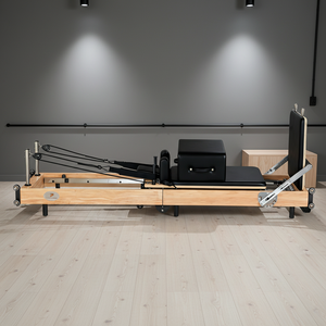 Máquina de <span class=keywords><strong>Pilates</strong></span> Reformer de Primera Calidad, Equipo de <span class=keywords><strong>Pilates</strong></span> Más Vendido, Cama de Madera para Estudio, Equipo de <span class=keywords><strong>Pilates</strong></span> al por Mayor - Product Image 1
