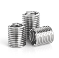 M6 M8 Stainless Steel 304 Screw Inside Outside Thread Adapter Wire Thread Insert Sleeve Conversion Nut DIN8140-1