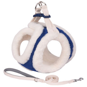 <span class=keywords><strong>Harness</strong></span> <span class=keywords><strong>Vest</strong></span> Hewan Peliharaan Bahan Corduroy Lembut, Harga Diskon, Dapat Disesuaikan, untuk Anjing Kecil dan Sedang, Set Kalung dan Tali Anti Lepas, Musim Gugur - Product Image 5