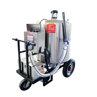 Nouvelle machine d'alimentation mobile en acier inoxydable ZHENWAY pour bétail, mélange et distribution automatisés des aliments pour fermes avicoles/porcines, garantie 1 an
