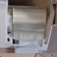 Couvre-siège de toilette automatique intelligent et jetable avec anneau rotatif, coussinet hygiénique en plastique en rouleau, film jetable prêt à l'emploi
