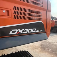 Excavatrice d'occasion 30 tonnes Doosan DX300, grande excavatrice mécanique, modèle original Doosan DX300LC-9C, excavatrices d'occasion