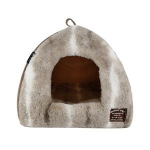 <span class=keywords><strong>Chat</strong></span> <span class=keywords><strong>igloo</strong></span> maison d'animal familier pliable animaux en peluche <span class=keywords><strong>igloo</strong></span> - Product Image 2