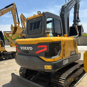 Mini excavatrice utilisée EC60D de chenille de Volvo avec l'accueil bon de condition de travail pour demander - Product Image 1