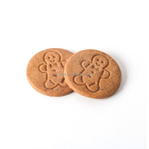 Biscuits au beurre de Noël bonhomme en pain d'épice personnalisés en usine bon marché biscuits aromatisés au chocolat crème café fromage - Product Image 2