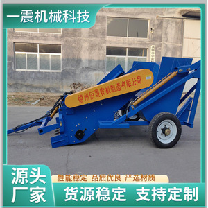 เครื่องเก็บหินอเนกประสงค์สำหรับทำความสะอาดพื้นที่เกษตรกรรม ใช้มอเตอร์สีน้ำเงิน ขับเคลื่อนด้วยพลังงานจากมอเตอร์ สำหรับอุปกรณ์การเกษตร - Product Image 3
