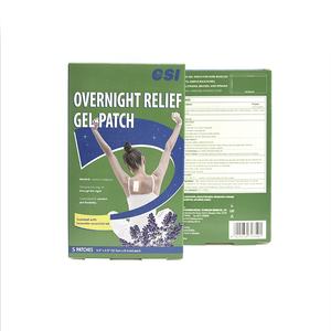 CSIハイドロゲルメントールラベンダーの香りの関節一晩の筋肉痛鎮痛剤パッチ睡眠パッチ - Product Image 1