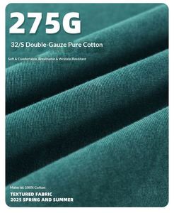 Nouvelle Collection 2026 – T-shirt Oversize en Coton Lavé 275g pour Homme, Manches Courtes, Style Couple, Idéal Été - Product Image 3