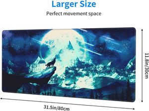 Tappetino per Mouse Professionale Spesso con Base Antiscivolo in Gomma, Bordi di Qualità, Materiale Durevole, Grande Formato - Product Image 4