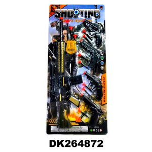 DC moins cher <span class=keywords><strong>pistolet</strong></span> à balles molles <span class=keywords><strong>pistolet</strong></span> à aiguilles <span class=keywords><strong>Police</strong></span> ensemble garçon jouets Blister carte Pack mitrailleuses - Product Image 6