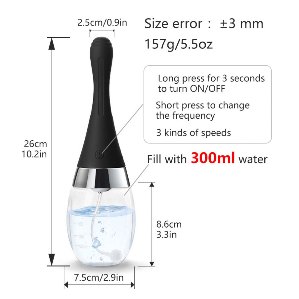 Silicone Health Automatic Enema - Power Tool Anal Cleaners