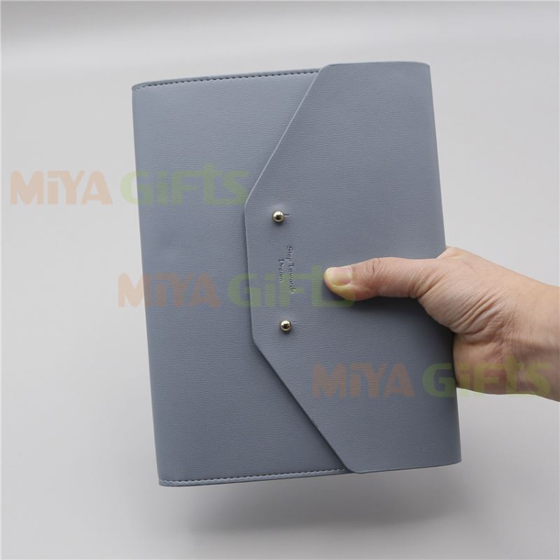 Пользовательский цвет A4A5B5 дневник folio чехол для записей для женщин и мужчин корейский Органайзер клатч ПУ портфель мягкий портфель