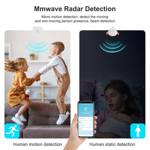 Sensor <span class=keywords><strong>de</strong></span> <span class=keywords><strong>Presencia</strong></span> Humana con Radar Inteligente Tuya ZigBee, Detector <span class=keywords><strong>de</strong></span> Seguridad para el Hogar, Sensor <span class=keywords><strong>de</strong></span> <span class=keywords><strong>Presencia</strong></span> Corporal Inteligente, <span class=keywords><strong>Control</strong></span> por Aplicación SmartLife - Product Image 3