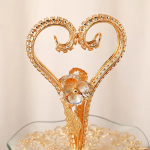 Style européen Home Hotel 3 assiettes servant des bonbons Dessert <span class=keywords><strong>assiette</strong></span> <span class=keywords><strong>de</strong></span> fruits vaisselle à trois couches déco - Product Image 3