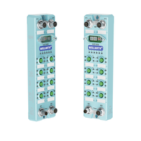 WELLAUTO AUEI 8A0B Io-link Master Ethernet/ip dengan 8 Klasifikasi yang Dapat Dikonfigurasi Kelas A/8 Kelas B Catu Daya 24 VDC Casing Logam