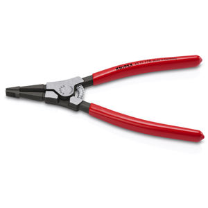 Alicates para montaje de circlips KNIPEX 45 11 170 (para ejes) con revestimiento de plástico, pulidos, 170 mm - Product Image 1