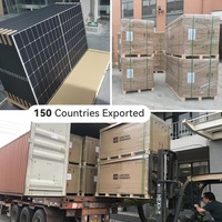 Kit solaire domestique 16 kW 30 kWh, 40 panneaux solaires de 450 W, 2 onduleurs de 8 kW, 3 batteries pour l'installation sur le toit de la maison