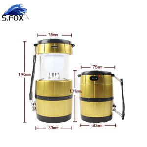 Lampe de <span class=keywords><strong>camping</strong></span> LED flexible rechargeable multifonction à prix avantageux en stock en gros d'usine, lanterne solaire pour tombes - Product Image 3