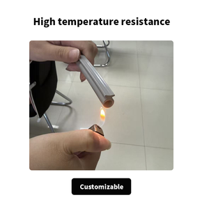 Joint en silicone en forme de E résistant <span class=keywords><strong>à</strong></span> la température chambre froide porte de réfrigérateur <span class=keywords><strong>bande</strong></span> d'<span class=keywords><strong>étanchéité</strong></span> en caoutchouc - Product Image 4