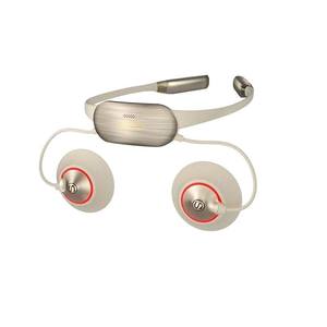 SKG Masseur de cou X7pro beige doré, appareil de massage du cou rechargeable par USB pour usage domestique - Product Image 1