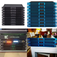 Amplificateur de puissance professionnel CVR D-3302 Light Audio 1U Classe D 5600W/4ohm 7800W/2ohm 2 canaux en métal durable