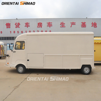 Vehículo de Catering Oriental Shimao, Cocina Móvil Totalmente Equipada, Diseño de Remolque de Comida Vintage, Camión de Comida Eléctrico