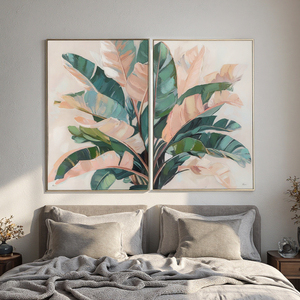 Nouvelle usine personnalisation encadrée fleurs et feuilles toile impression mur Art <span class=keywords><strong>peinture</strong></span> <span class=keywords><strong>pour</strong></span> bureau <span class=keywords><strong>chambre</strong></span> salon décor <span class=keywords><strong>à</strong></span> la maison - Product Image 1
