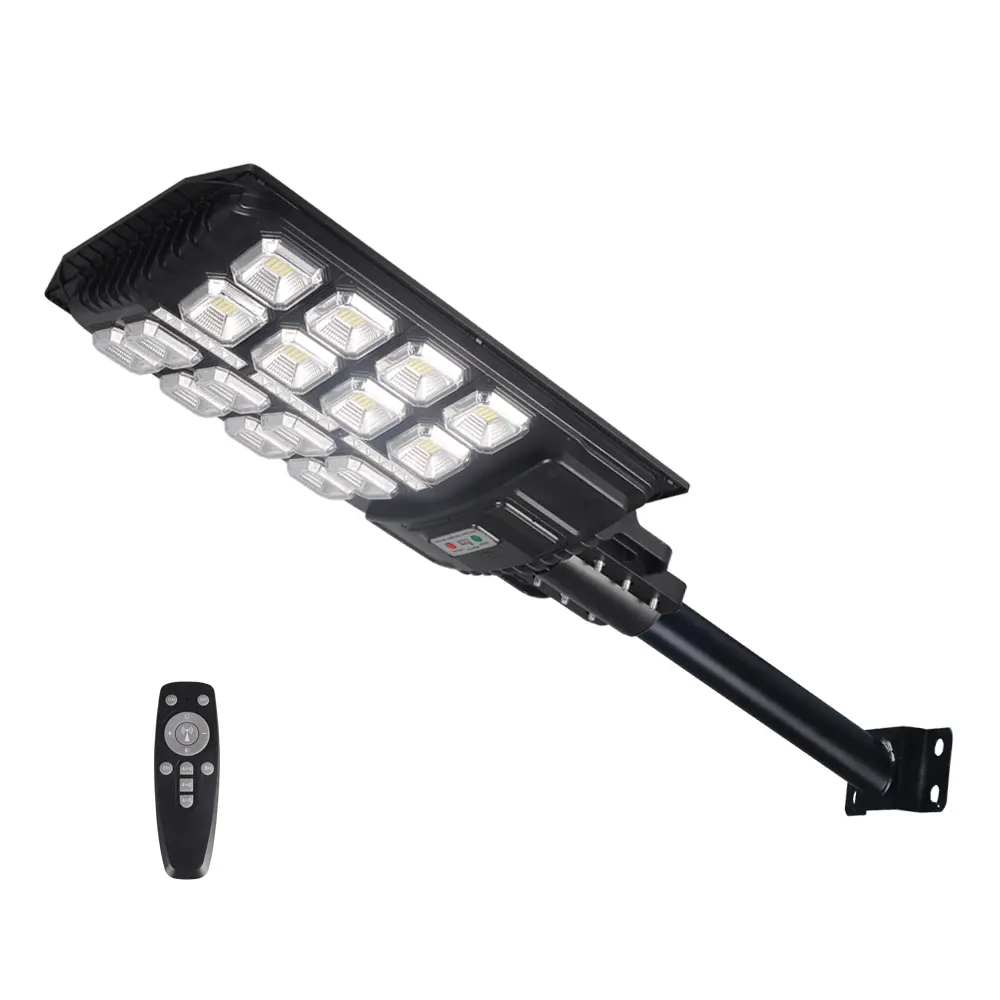 Dingdian LED 50/100/200/300w güneş enerjisi uzaktan güneş ışığı bahçe yol aydınlatması hepsi bir entegre Led güneş enerjili sokak ışığı 80