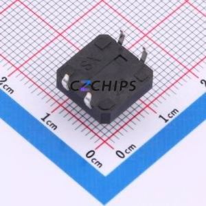 TS015-CBW1FH8.0 Tactile Switch Through hole-4P,12x12mm Switch Single Pole Single Throw Round Button 2.5N Through Hole - Product Image 2