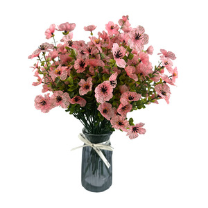 Fleurs artificielles violettes Xinchengzhi 30cm-100cm en plastique pour mariage et décoration intérieure, bouquet - Product Image 5