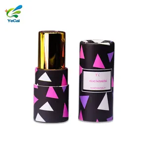 Gift-ready paper packaging for scented gifts Cardboard Lipstick Eco-Friendly Paper Tubes Push-up stick Beauty Revolution Paper