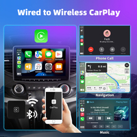 Boîtier IA CarPlay Portable Universel, Dongle CarPlay YouTube Netflix, Adaptateur Automatique Android CarPlay Sans Fil