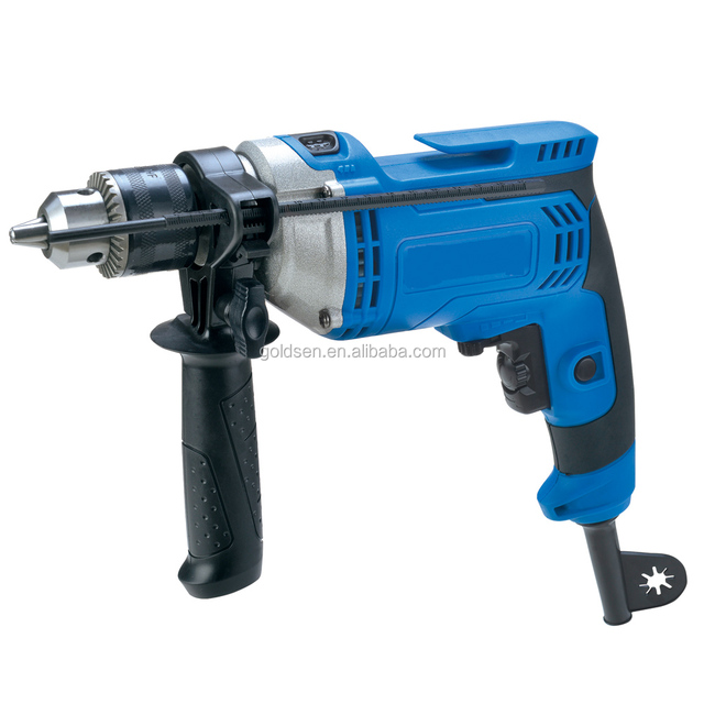 TOLHIT Professional 850W Industrial Portable Electric Drill Machine 127v/220v 13mm Mini Hammer Drill 13mm Impact 13mm Metal Gear