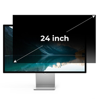 Filtre anti-espionnage, anti-reflets, anti-traces de doigts, protection contre la lumière bleue, protection d'écran en PET de qualité AAA pour PC, ordinateur portable, tablette, téléviseur 14-27 pouces