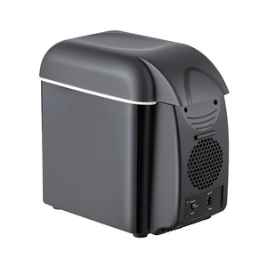 Mini-réfrigérateur portable 8L 12V pour voiture, refroidisseur et chauffe-plat, réfrigérateur électrique pour le camping et les accessoires de voyage - Product Image 3
