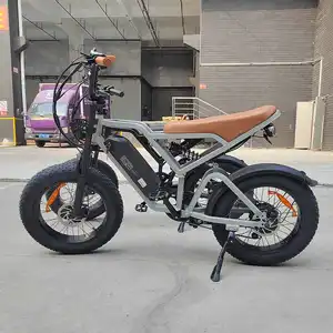 Upgraded Ebike Eu Warehouse 48v 1000w 250w 15ah Fat Bike 20inch Electrische Electric Cycles For Men